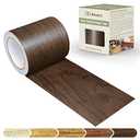 Besezx Wood Grain Repair Tape, 2.4" X180'', Self Adhesive Wood Grain Repair Patch for Tables, Chairs, Baseboards, Doors, Windows, Floors, All Kinds of Furniture Renovation, Handicraft DIY. (Dark oak)