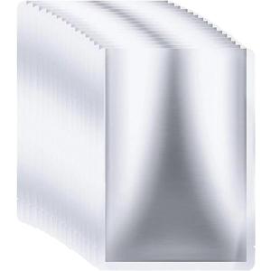 100 Pieces 2 Quart Mylar Bags 8 x 12 Inch, 5 Mil Mylar Bags for Food Storage Coffee Tea Beans Dry Food, Thick Sealable Mylar Bag 2 Quart