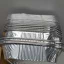 GrillChef Aluminum Foil Pans, Disposable 9x13 Baking Pans, 30 Pack Tin Foil Holders Half Size for Cake, Steam Table, Cooking, Heating, Storing, Aluminum Trays Heavy Duty