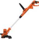 BLACK+DECKER String Trimmer Weed Wacker with Auto Feed Weed Eater, 6.5-Amp, 14-Inch (BESTA510)