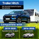 Class 3 Trailer Hitch for 2019-2020 Hyundai Santa Fe,2016-2020 KIA Sorento
