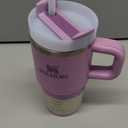 STANLEY Quencher H2.0 Tumbler with Handle and Straw 20 oz | Flowstate 3-Position Lid | Cup Holder Compatible for Travel | Insulated Stainless Steel Cup | BPA-Free | Lilac