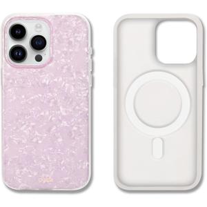 Sonix Case for iPhone 15 Pro | Compatible with MagSafe | 10ft Drop Tested | Pink Pearl Tort