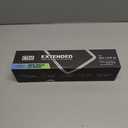 KTRIO Large Gaming Mouse Pad Desk Mat, Superior Micro-Weave Cloth for Precise Mouse Control, Non-Slip Rubber Base, Stitched Edges, Water-Resistant, for Gamer, Office & Home, 31.5" x 11.8" inches (Black Stealth)