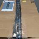 28.7'' Long Lumbar Support Pillow for Office Chair with Air Bag, Memory Foam Back Support Pillow for Lower Back Pain Relief Backrest/Back Support for Office Chair, Improve Posture (Grey)