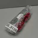 40 Pcs Artificial Pine Branches with Red Berry Picks 11" Winter Christmas Greenery Fake Juniper Leaves Norfolk Pine Stems Needles for DIY Craft Wreath Garland Vase Filler Home Decoration (40, Green)