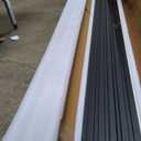 WPC Wall Panels, 8-Pack 94.5  6 Inch 3D Wall Panels for Interior Wall Dcor, Modern Accent Wall Panels for Office Spaces, Living Room, TV Background (Matte Black)