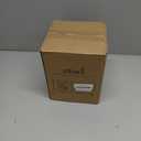 LE TAUCI Utensil Holder, 7.3"+5.4" Ceramic Kitchen Utensil Holder for Countertop, Large Cooking Utensil Crocks for Kitchen Counter Decor, Morden Utensil Organizer for Spatula, Set of 2, White