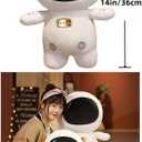 14inch Astronaut Stuffed Plush Toy Pillow,Spaceman Body Pillow Plush Doll Soft Couch Pillows Ornaments
