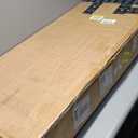 Tilt Out Trash Can Cabinet,10 Gallon Fluted Laundry Hamper Cabinet with Drawer,Freestanding Wooden Hidden Garbage Can Cabinets with Laundry Storage Basket for Kitchen,Bathroom and Living Room,Natural (Single)