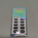 BTArtbox Press On Nails Short - Deep Grey Squoval Press On Nails with Glue for Women, Opaque Soft Gel Glue On Nails in 15 Sizes - 30 Stick On Nails Kit, Fog Friend