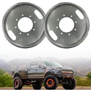 400-423 400423 Wheel Balancers Fits for Ford F-450 F-550 (2005-Newer) 2Pcs 19.5" Rear Wheel Balancers