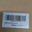 Fyszp 10PCS Shoe Storage Box set - Stackable, space-saving sneakers and shoe storage boxes for closets, entrances, under beds - durable, non-waterproof, kraft shoe storage boxes