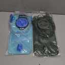 2 Pack Hydration Bladder 2 Liter/70 oz - Water Bladder Pack of 2(1 Piece Blue+1 Piece ArmyGreen) - BPA Free Hydration Pack Replacement