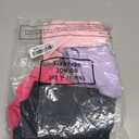 Vinsatin 4 Pack Girls' Athletic Yoga Biker Shorts, 4-Color, 7-8 Years