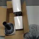 4Pack Grey Twist-On Cobweb Duster Head Brush - Fits Standard 3/4 inch Threaded Poles, Attachment Spider Web Duster Brush for Outdoor & Indoor Cleaning