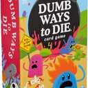 Spin Master Games, Dumb Ways to Die, The Viral Meme Card Game from YouTube and TikTok, Survival Strategy Fun, 2-5 Players, for Ages 12 & Up (Multicolor)