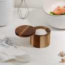 2 x Kitchen Salt Cellar Container