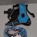 No Pull Dog Harness Adjustable Reflective Oxford Easy Control Medium Large Dog Harness with A Free Heavy Duty 5ft Dog Leash