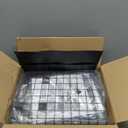 PXRACK Under Sink Organizer, Adjustable Height, 2 Tier Pull Out Under Cabinet Organizer, Slide Out Thickened Metal Under Sink Storage for Kitchen Bathroom Laundry Pantry Cabinet, Black, Large-1-Pack