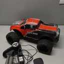 Redcat Racing Volcano EPX 1/10 Scale Electric RC Monster Truck – 4WD RC Truck with 2.4GHz Radio, Waterproof Electronics, 19T Brushed 550 Motor, Battery & Charger, Red