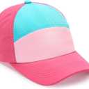 Kids Baseball Hat Unicorn Girls Baseball Cap Toddler Trucker Hat Girls Hats for Kids Ages 4-8 (Pink)
