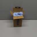 MIULEE Decorative Throw Pillow Covers for Couch Bed Livingroom 18x18 Inch Set of 2 Light Blue Boho Accent Throw Pllows Broadside Striped Patchwork Soft Corduroy Pillowcases