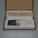 Light Up Clear Dry Erase Calendar 13 x 9 inch with 5 Markers, Acrylic Lighting Markable Calendar Board Agenda for Bedroom/Office/Home/Kitchen