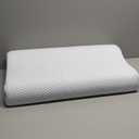 Cervical Pillow for Neck Pain Relief, Contour Memory Foam Pillows for Sleeping, Odorless Ergonomic Pillow Adjustable Orthopedic Cooling Pillow Bed Pillow Neck Support for Side Back Stomach Sleepers (Blue)