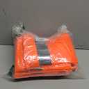 PeerBasics Safety Vests 12 Pack - Orange Reflective High Visibility, Hi Vis Silver Strip, Men Women, Work, Cycling, Runner, Surveyor, Volunteer, Crossing Guard, Road, Construction, Neon