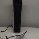 Lasko Oscillating Digital Ceramic Tower Heater for Large Rooms, with Adjustable Thermostat, Timer and Remote Control, 29 Inches, 1500W, Black, 5586