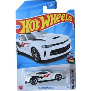 Hot Wheels '18 Copo Camaro SS, HW Drag Strip 3/10 [white] 106/250