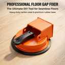 Floor Gap Fixer Tool, 2026 Upgrade Heavy Duty Floor Gap Fixer Tool, Carbon Steel Floors Suction Cup Tools with Rubber Pad for Laminate, Wood, Tile, Vinyl