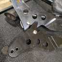 HDBUBALUS Motorcycle Detachable Rear Passenger Backrest Sissy Bar Rear Backrest Cushion Fit for Harley Touring Road King Road Glide Street Glide 1997-2008 Black