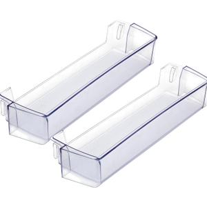 DA63-08645A Refrigerator Door Shelf Replacement Fit sumsung RT18M6213WW/AA-04, RT18M6213SR/AA-00 RT18M6213SR/AA-01 RT18M6213SG/AA-00 RT18M6213SG/AA-01 RT18M6213SG/AA-02 RT18M6213SG/AA-03 2 Pack