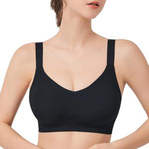 Baetty Jelly Strip Wireless Padded Seamless Bras for Women Full Coverage 5474 (XXL)