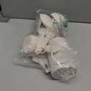 Umite Chef Kitchen Cooking Utensils Set, 33 pcs Non-stick Silicone Cooking Kitchen Utensils Spatula Set with Holder, Wooden Handle Silicone Kitchen Gadgets Utensil Set (Cream White)