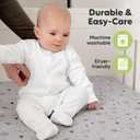 KeaBabies 2-Pack Organic Crib Sheets for Boys, Girls - 52x28 Fitted Crib Mattress Sheet Neutral, Breathable Jersey Cotton Cover for Baby Bed, Toddler Mattress, Soft & Cute Prints (Cove)