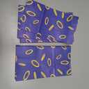 24Pcs Blue and Gold Ring Party Favors Bags