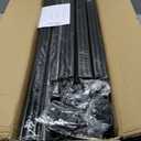 Portable Closet, 81.5 Inch Extra Large Capacity Wardrobe Closet with Cover, Clothes Storage Organizer with Shelves and 5 Hanging Rods, Easy to Assembly, Black PCT136B01