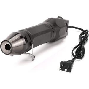 LDK Mini Heat Gun, 4.9Ft 300W Dual Temperature 392 & 662 Hot Air Gun for Shrink Wrapping, Epoxy Resin & Vinyl, Craft Embossing, Phone Repair Heat Gun, Black