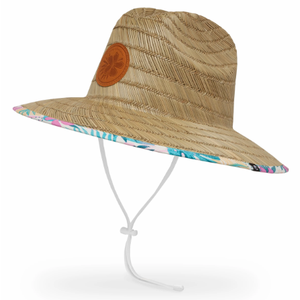 Sunday Afternoons Kids' Sun Guardian, Natural/Pink Tropical, Large