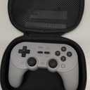 8Bitdo Pro 2 Wireless Bluetooth Controller with Travel Case, Hall Effect Joystick Update, Retro Gamepad for Switch/Switch 2, PC, Android, and Steam Deck & Apple (Black Edition)