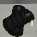 Sportneer Adjustable Ankle Weights Set - 1 Pair (2-10 lbs) Removable Sandbags for Women & Men, Comfortable Neoprene Leg Weights for Walking, Running, Pilates, Yoga, Home Workout & Physical Therapy (Black)