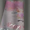 Avezano 3 pcs Unicorn Tablecloth 108 x 54 Unicorn Birthday Decorations for Girls Kids Pastel Rainbow Disposable Plastic Table Covers (Multi Color)