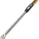 TAGVIT Digital Torque Wrench 1/2 Inch Drive, 14.75-295 Ft-lb/20-400 Nm, Electronic Torque Wrench, ±2% Accuracy with with Preset Value, Data Storage, Buzzer and LED Flash Notification for Car, Truck