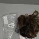 Mens Ombre Brown Wig Long Curly Wavy Brown to Blonde Wig Middle Length Mixed Brown Hair Wig Halloween Cosplay Costume Party Wigs