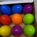 ArtCreativity Pre Filled Easter Eggs with Plastic Vehicles Inside - 12 Colorful Surprise Eggs for Kids with Pullback Construction Truck Toys - Easter Hunt Supplies - Basket Stuffers