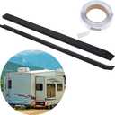 Leyndo 2 Pcs RV Slide Out Ski Set Slide Out Stabilizers for RV Camper Slide Out Supports Slide Gaskets Prevents Floors from Being Scratched and Scuffed (Include Install Tape)