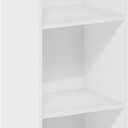 Furinno Pasir 3-Tier No Tool Assembly Open Shelf Bookcase, White